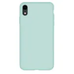 Чехол Devia Nature case для Apple iPhone XR(бирюзовый, силиконовый - Цвет: Светло-зеленый