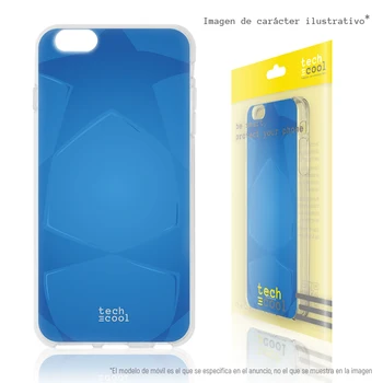 

FunnyTech®Silicone Case for Samsung Galaxy S8 L soccer Ball Champions Blue Background