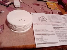 Wofea-Detector de humo WiFi para el hogar, sistema de alarma de seguridad contra incendios, Sensor de humo inteligente Tuya, aplicación de mensaje Push, sonido 95db, No necesita concentrador