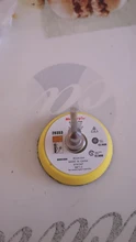 OOTDTY-Placa de respaldo para lijadora, 2 pulgadas, 3mm, mango, mezcla de grano, disco para lijadora, pulido, almohadilla