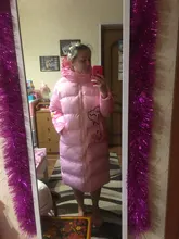 Parka Jacket Padded-Coat Character Women Hooded Spring Winter Cotton Thick White Black