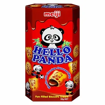 

Hello Panda Snack Cream filling Chocolate 50g.