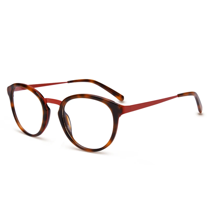 GR6023C02Red Модные леопардовые женские очки, оправа, прозрачные линзы, очки для мужчин, оптические очки, Lunette De Vue Femme, кошачий глаз GR6022 - Цвет оправы: GR6023C02Red
