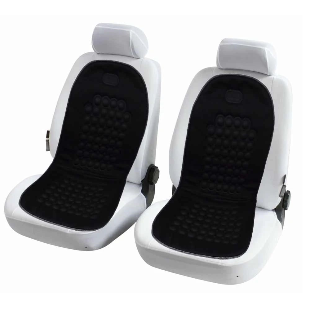 Par respaldos para proteger los asientos coche, anatómico, 90 bolas, negro, 8984|Coberturas asiento de - AliExpress