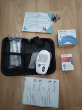 Accu-medidor de glucosa en sangre, tiras de prueba, equipo para medir la glucosa para diabéticos, monitor de azúcar en sangre, medidor para diabéticos, 50/100 Uds.