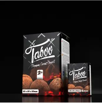 

Natural Charcoal for hookah Taboo 1Kg