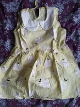 Girl Collar Princess-Dress Children Clothing Turn-Down Sleeveless 1-2-3-4-5-6-Years New