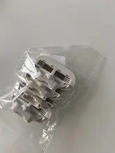 Cabezales de afeitado de 3 cuchillas, máquina de afeitar para el cuidado de la piel, recortador de pelo corporal reemplazable, accesorios de depilación, 4 unids/lote