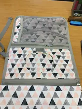 Sunveno-alfombrilla para cambio de bebé, colchón impermeable, lavable, portátil, plegable, cambiante, esterillas reutilizables, almohadilla de viaje para pañales