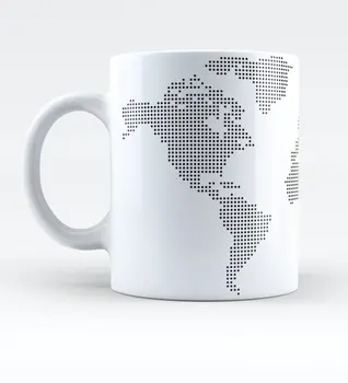 

Personalized World Map Design Mug Cup-1