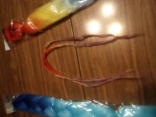 MISS ROLA-extensiones de cabello trenzado con brillante giro de 24 pulgadas, trenzas Jumbo con degradado, soporte de cabello sintético, venta al por mayor