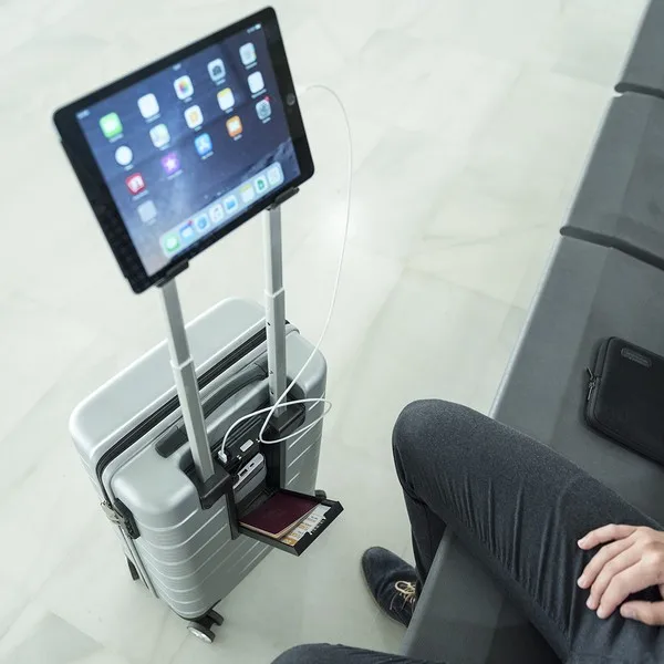 Тележка с зарядным устройством USB и поддержкой планшета(37,5x57x23 см) 146016