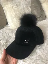 Baseball-Caps Snapback Hat Pompom Women New-Brand Casual YARBUU Adjustable for Faux-Fur