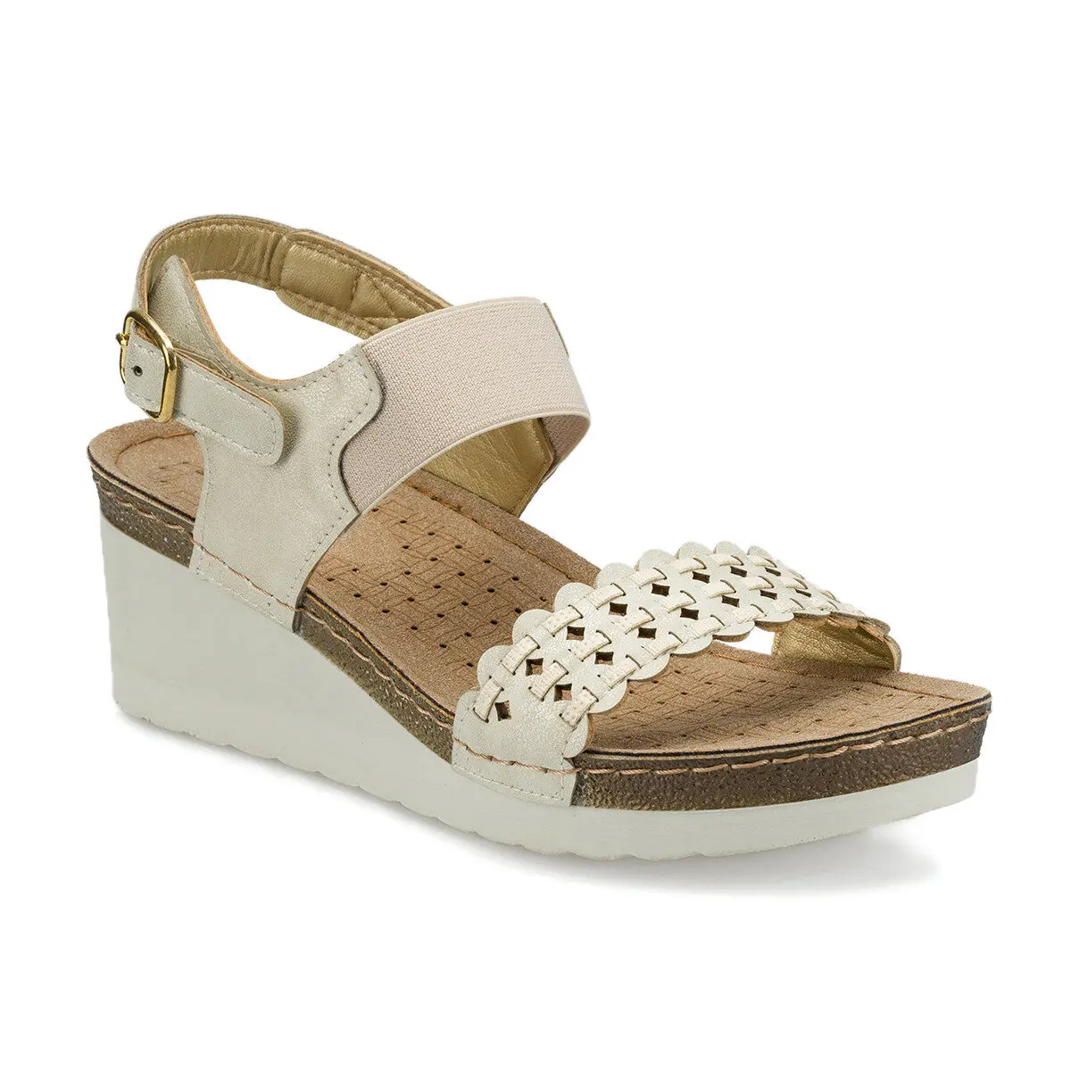 

FLO 161160.Z Gold Women 'S Slippers Polaris