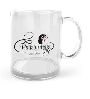 

Personalized Professional Psychiatrist Glass Mug Cup-1