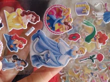 Pegatinas de dibujos animados de Disney, Elsa, Anna, Princesa Sofía, Mickey, extraíbles, juguetes, 200 hojas en caja