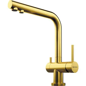 

Kitchen mixer omoikiri Nagano-PVD-G (4994178) light gold