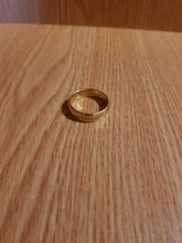 Anillos de acero inoxidable para hombre y mujer, anillo de titanio