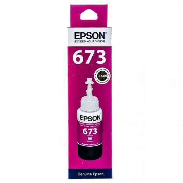 Контейнер с пурпурными чернилами C13T67334A для EPSON L805 L800 L1800 L850 L810 | Компьютеры и офис
