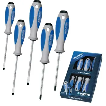 

SCREWDRIVER SET M/BIMAT MAXPRO WITTE 5 PZ