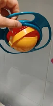 Cuenco Universal giratorio 360 giratorio a prueba de derrames para bebé, vajilla de comida para bebé, cuencos de entrenamiento para comer, platos de aprendizaje de alimentación