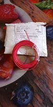 Sistema de Cable de calefacción de fibra de carbono, fluoropolímero, 2mm, 12K, 33ohm, Cable eléctrico