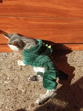 Monos de lana para perros, ropa de invierno para mascotas, ropa de Navidad para perro, gato suave, ropa de Cosplay para Chihuahua, ropa de Yorkshire