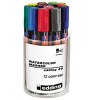 

Set of markers with a wedge tip, 2-5mm, 12 colors in a set of assorted