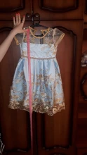 Vestido elegante de Año Nuevo para niñas, ropa de fiesta de princesa, de boda, infantil, cumpleaños