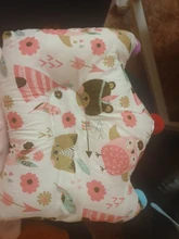 [Simfamily]-cojín de protección para la cabeza de bebés, almohada para evitar cabeza plana, cuello de bebé, lactancia, corona, lunares, decoración para habitación de recién nacido