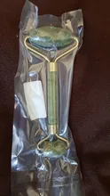 Gua Sha-masajeador de piedra Jade para cara, rodillo de Jade verde para estiramiento Facial, antiarrugas, 2/1 Uds.