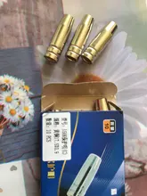 Boquilla de Gas de estilo europeo MIG boquilla de punta de pistola de soldar, Copa protectora para soplete de soldadura MIG de MB-14AK/15AK, 5/10 Uds.