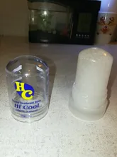 Desodorante de cristal de 60g para hombres y mujeres, palo de alumbre, eliminador de olor de axila corporal, antitranspirante, palo desodorante indefinido