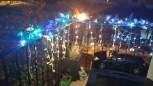 String Light Decorative-Light Led Curtain Christmas Garland Icicle Stage Led-Faiy Garden