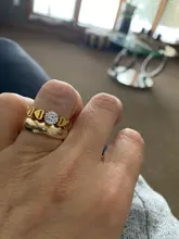 Anillo de compromiso de acero inoxidable con grabado personalizado para mujer, joyería con nombre de familia, corazón, mejor amiga