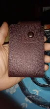 Cartera de cuero Unisex para negocios, tarjetero de identificación, carcasa para tarjetas, organizador de bolsillo, dinero, teléfono, monedas, moda de Año Nuevo, 2021