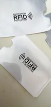 Funda antiescáner para tarjetas de crédito, Protector de tarjetas RFID, lámina de aluminio antimagnética, tarjetero para tarjetas bancarias, 10 Uds.