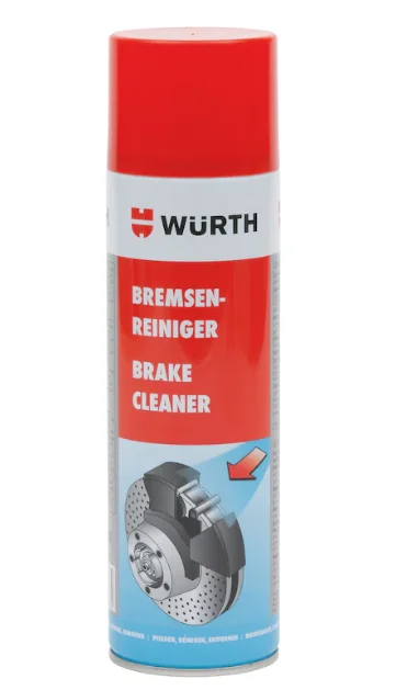 WÜRTH BRAKE MAINTENANCE AND GENERAL CLEANING SPRAY 500 ML. 100% ORIGINAL PRODUCT EXPIRATION DATE 2023 afbeelding
