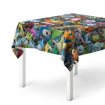 

Tablecloth 3D Pokemon. Sticker bombing