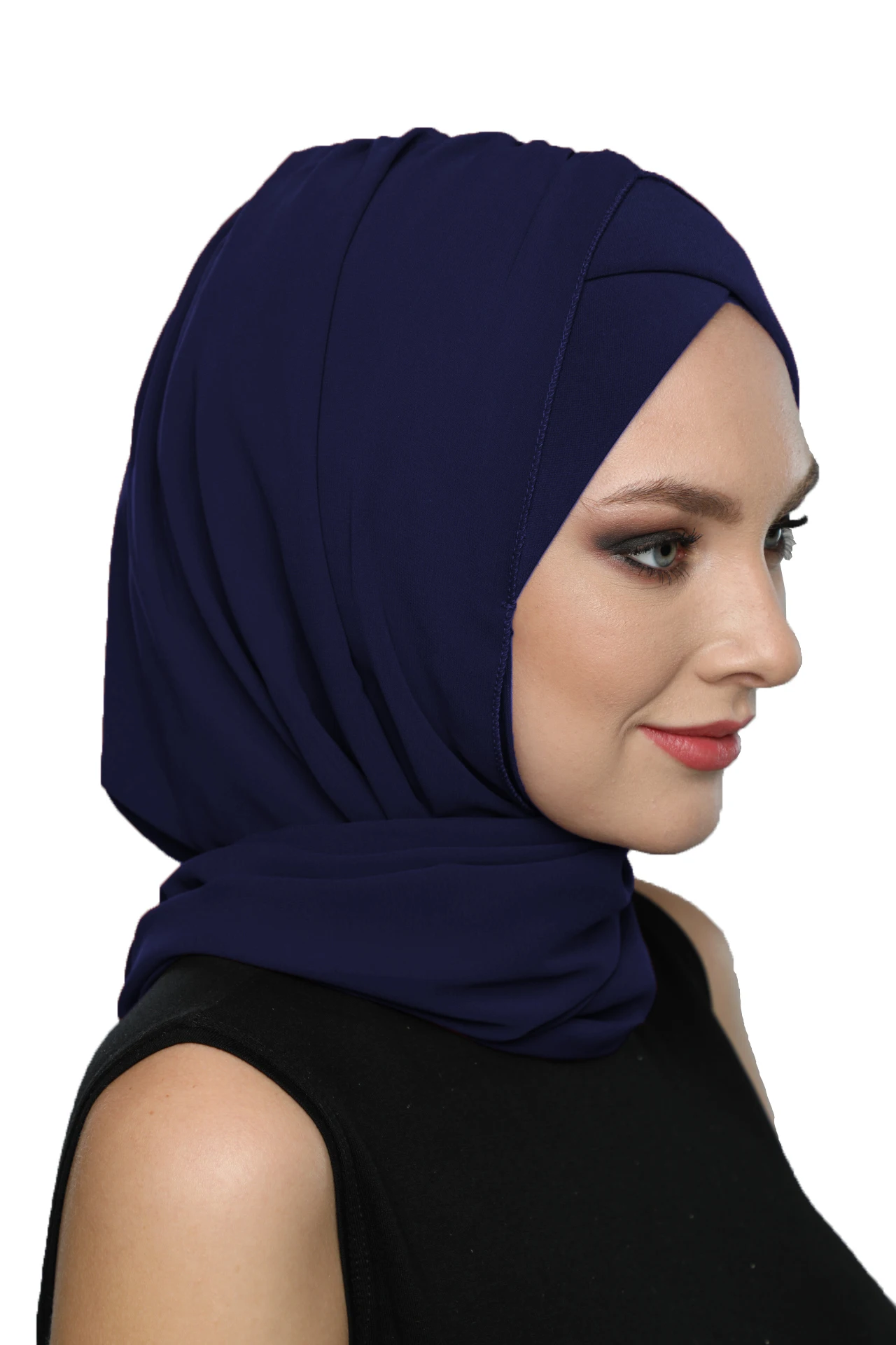 2022 New Fashion Shawl Plug & Use Ready Made Turban Hijab Bonnet Scarf Cancer Cap Special Women Product Beret Bandana Muslim Chemo All Season Rib Pearl Prayer Head