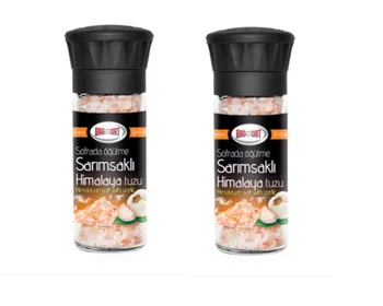 

2 Pieces Baghdad Garlic Himalayan Salt Mill 110x2 G special salt