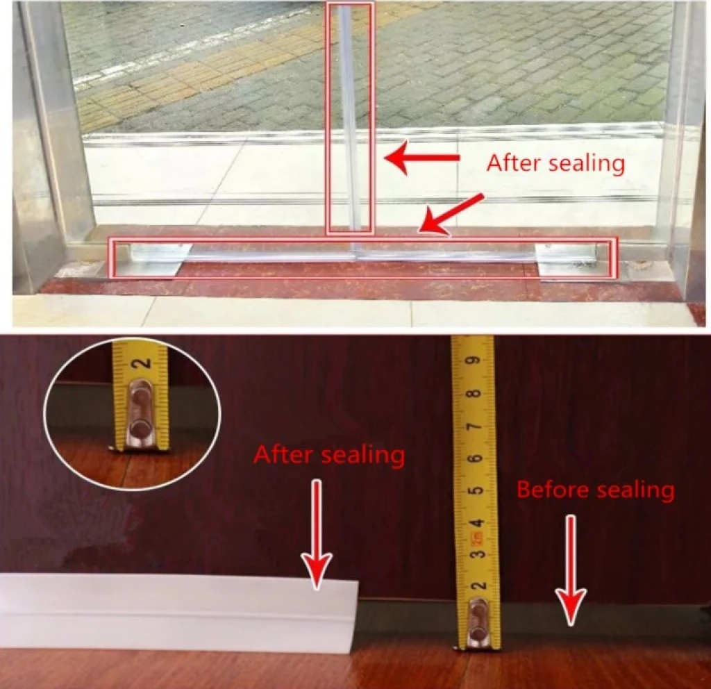 Door Window Wind Breaker Strip Tape 3 meters From Doors and Windows, Wind, dustproof, pest-proof