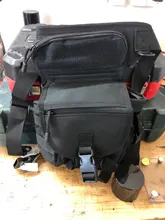 Bolsa cartuchera táctica militar para hombre, riñonera, bolsa de caza, riñonera militar para motociclismo