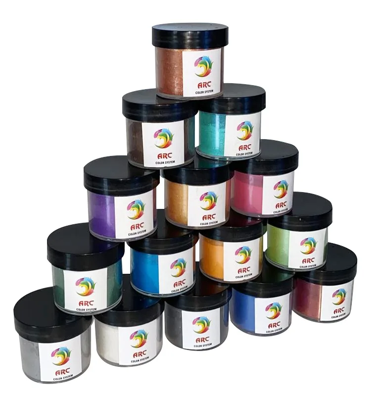 

FS 15 Gr Metallic Color Powder Dye Pigment Ultra Clear Epoxy Resin Crystal Casting Table Wood Jewelry Making Blue White Green