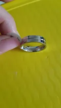 Anillos de boda de circonia cúbica ostentosa, joyería personalizada de acero inoxidable con grabado gratis, nombre, fecha, amor