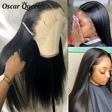 

Straight Lace Front Wig 360 Full Lace Frontal Wig 613 Body Wave Color Human Hair Wig For Black Women Brazilian Hair Remy 32inch