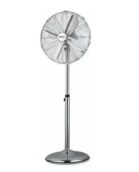 

Sogo-STAND FAN METAL 16 ", 3 velocities with swing function, High Power, bass ratio noise level, 4 sheets