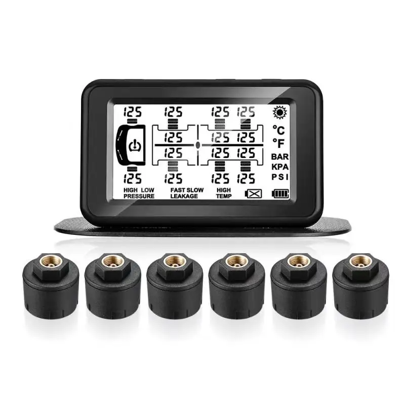 Tire Pressure Monitoring System Tp914s With External Sensors For Trucks