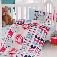 Сделано в Турции, пушистое детское постельное белье, пододеяльник, набор кроваток для мальчиков и девочек, мультяшное животное, детская кроватка, хлопок, мягкая, противоаллергическая