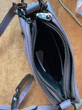 Arliwwi-bandolera de cuero genuino para mujer, bolso de lujo, cruzado, G12